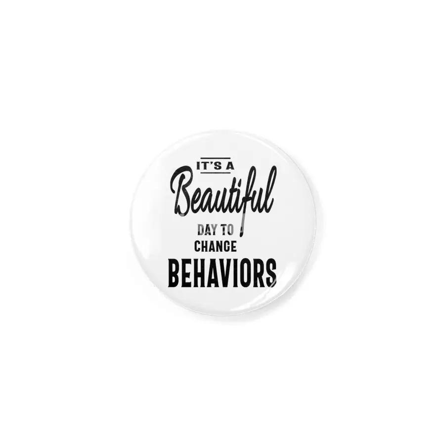 Beautiful Behaviors Job Title Gift Rozet