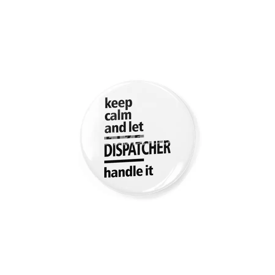 Dispatcher Job Title Gift Rozet