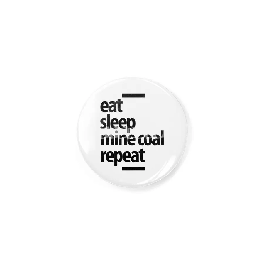 Funny Gift Mine Coal Job Title Gift Rozet