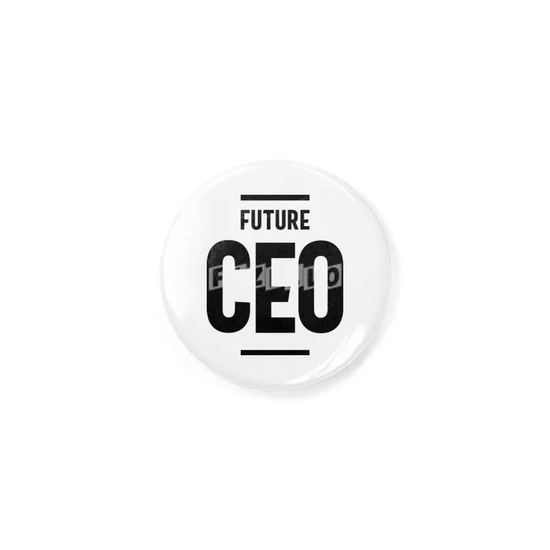 Future CEO Job Title Gift Rozet