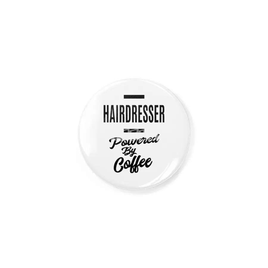 Hairdresser Job Title Hairdresser Powered By Coffee Gift Rozet