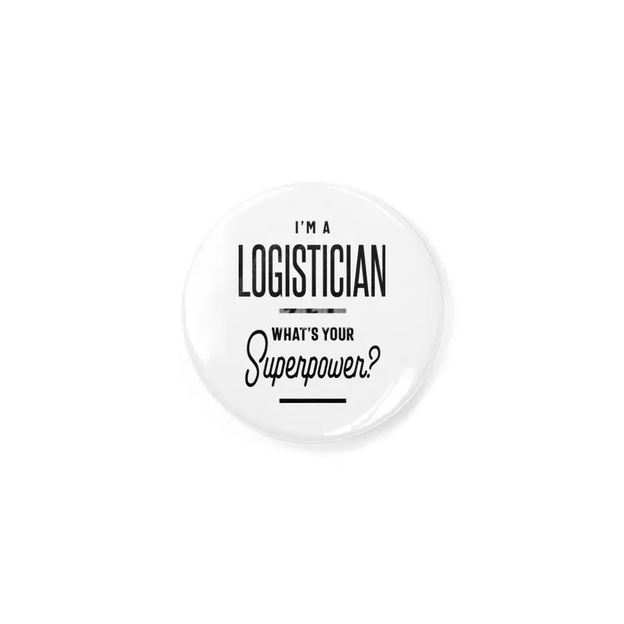 Logistician Job Title Gift Rozet