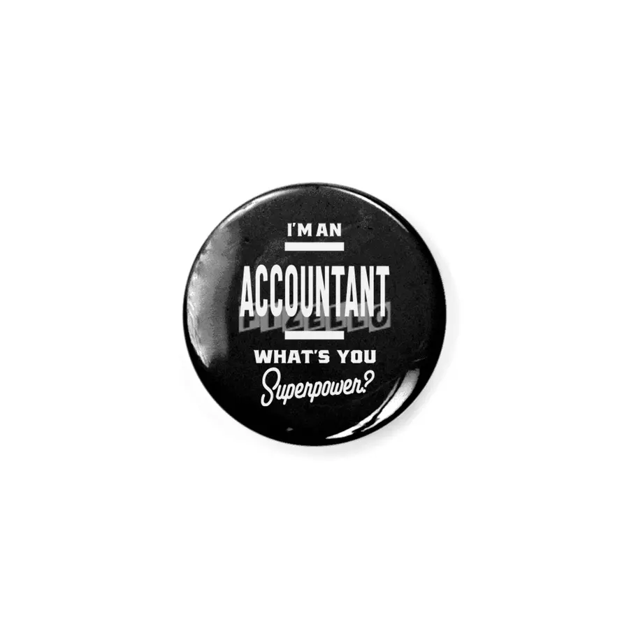Accountant Work Job Title Gift Rozet