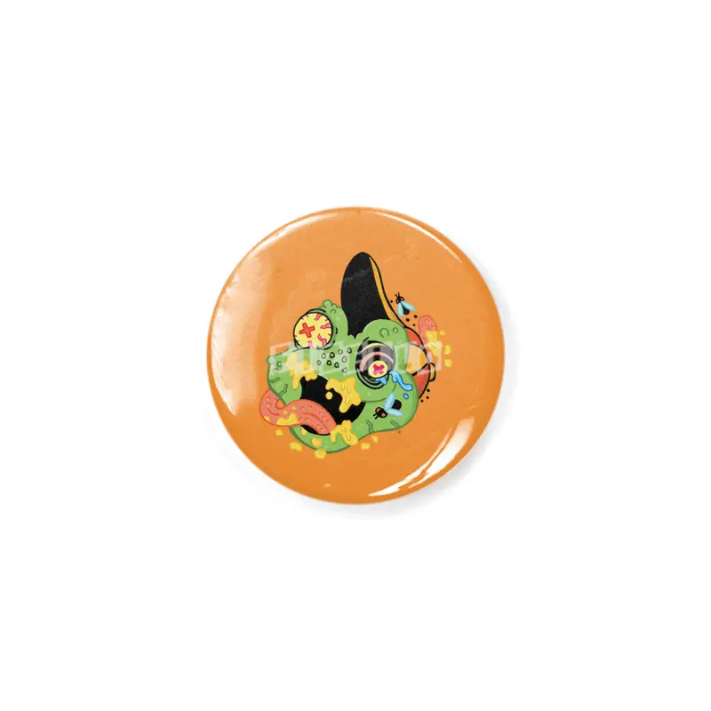 Smacky the Honey Frog Rozet