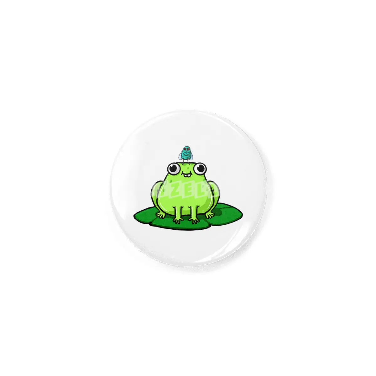 Frog n fly Rozet
