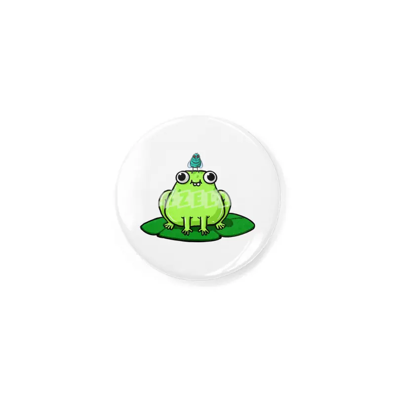 Frog n fly Rozet