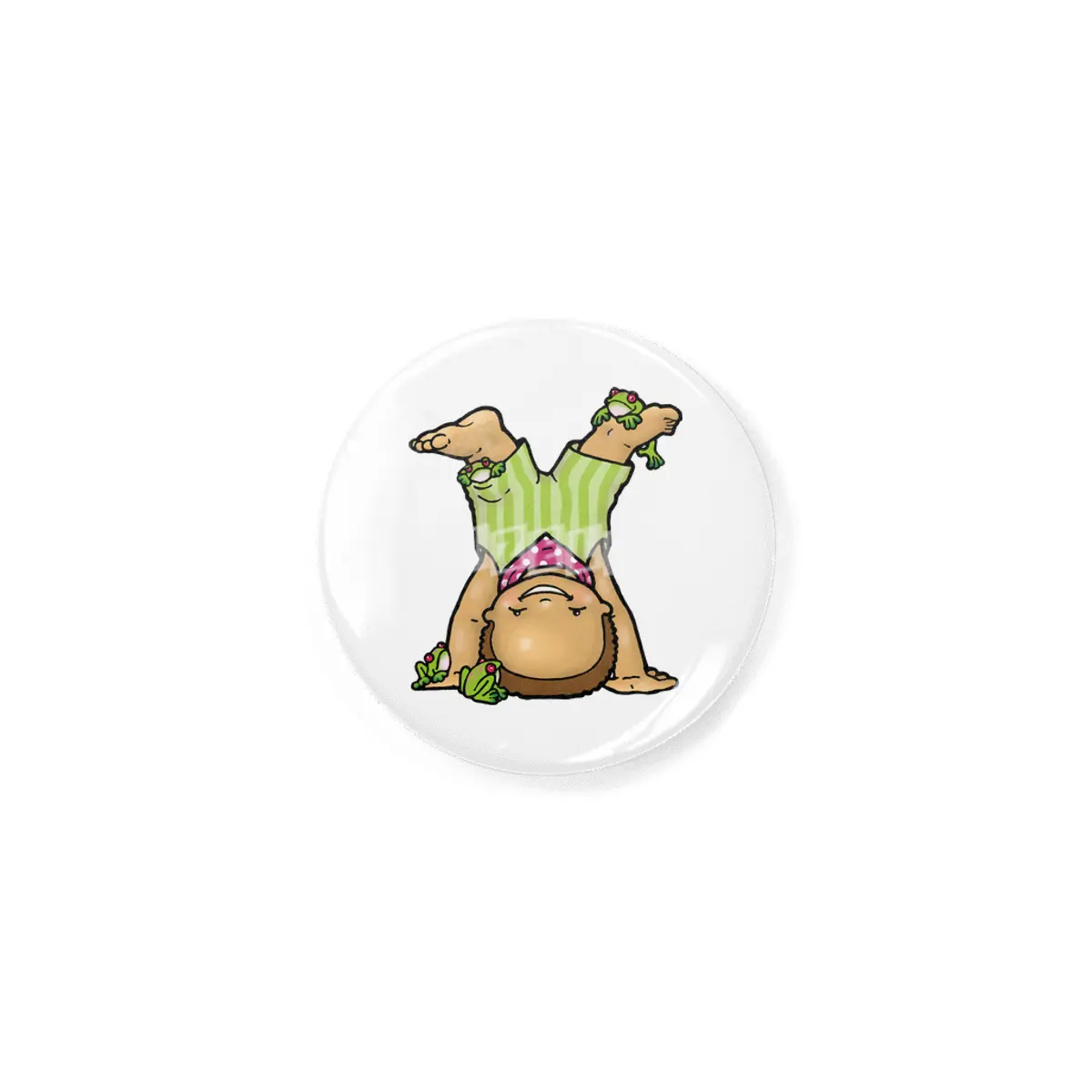 Frog Boy Rozet