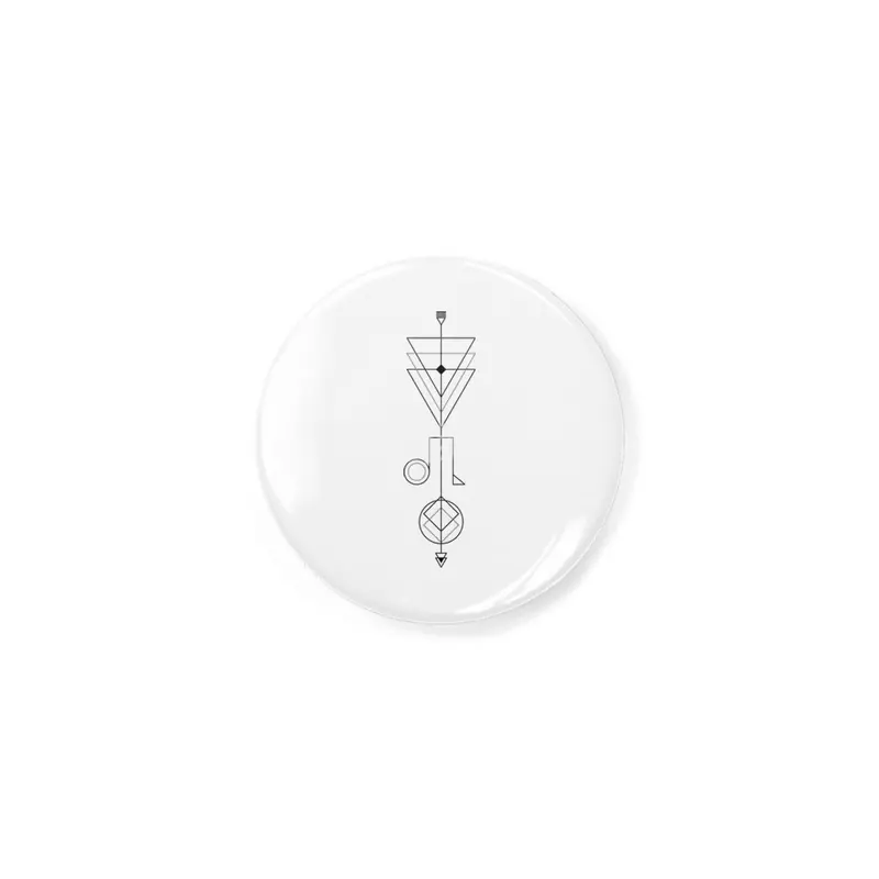 Leo Arrow - Geometric Astrology Rozet