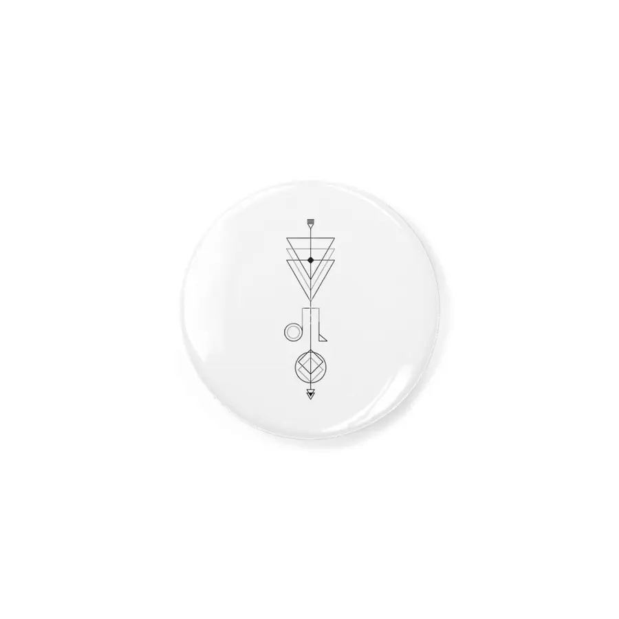 Leo Arrow - Geometric Astrology Rozet