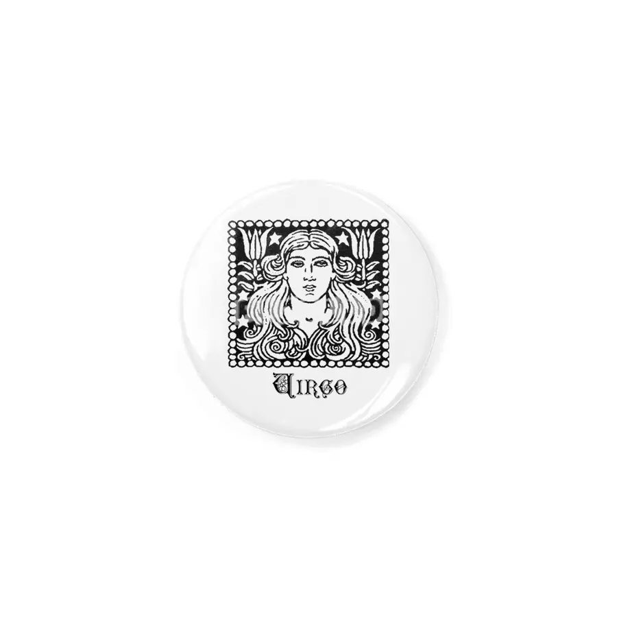 Virgo Birth Sign Zodiac Horoscope Symbol Astrology Sign Rozet