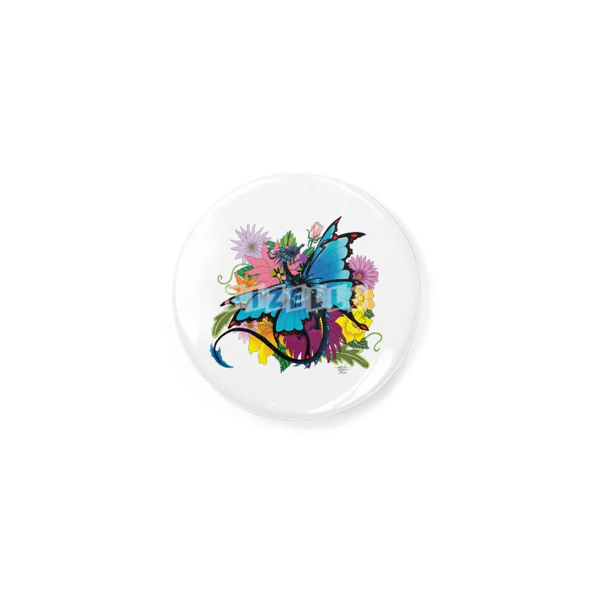 Dragon Butterfly Rozet