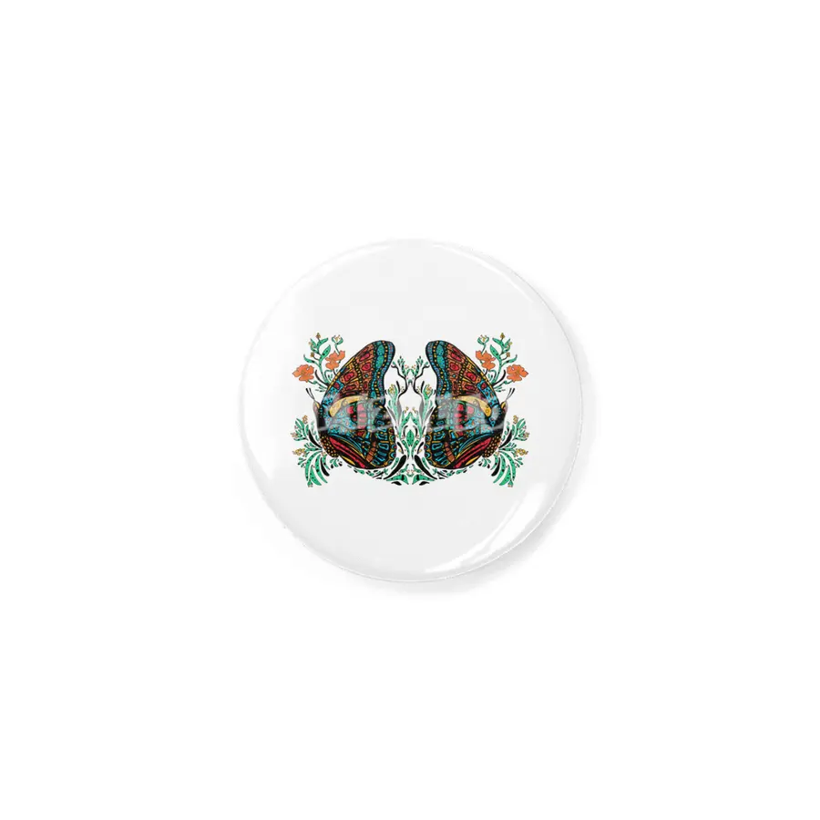 Turquoise Butterfly Rozet
