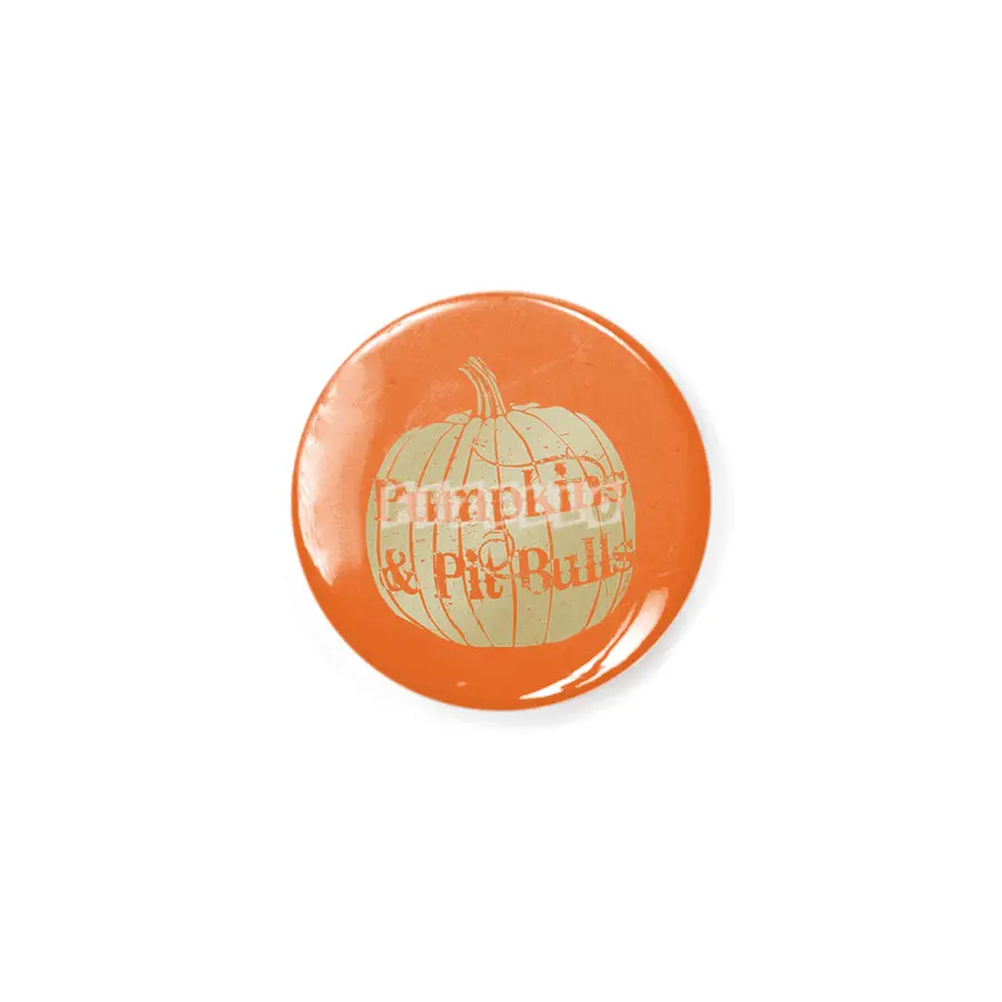 Pumpkins & Pit Bulls Rozet