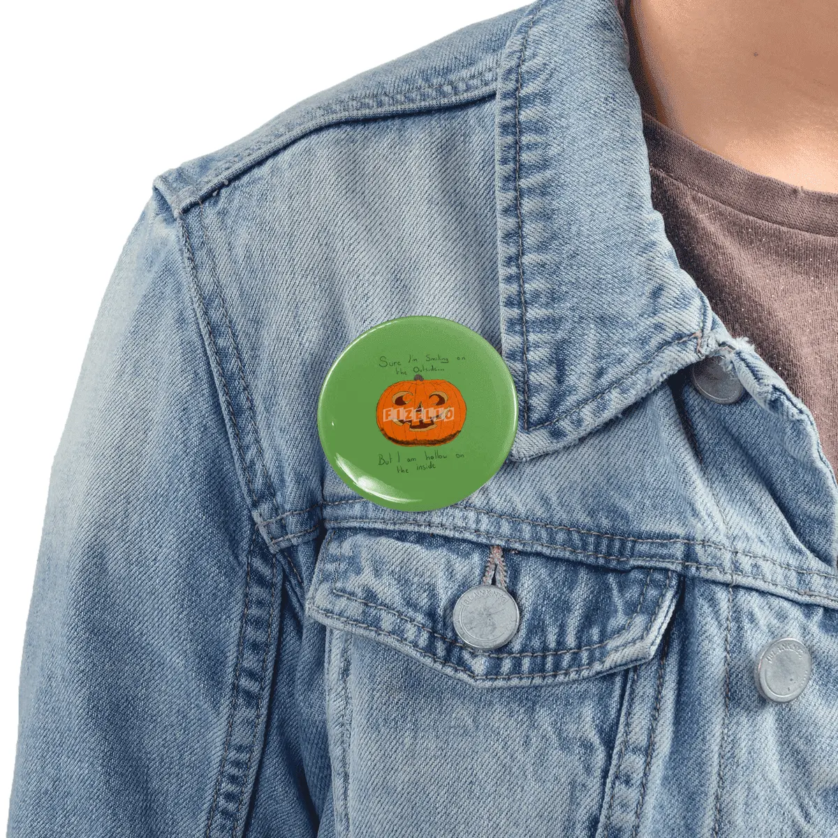 Hollow Pumpkin Rozet