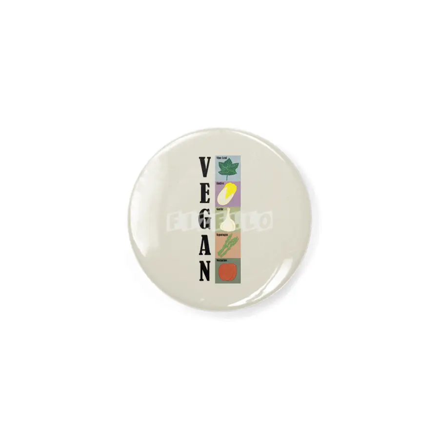 Vegan Alphabets Healthy Funny Vegetables Rozet