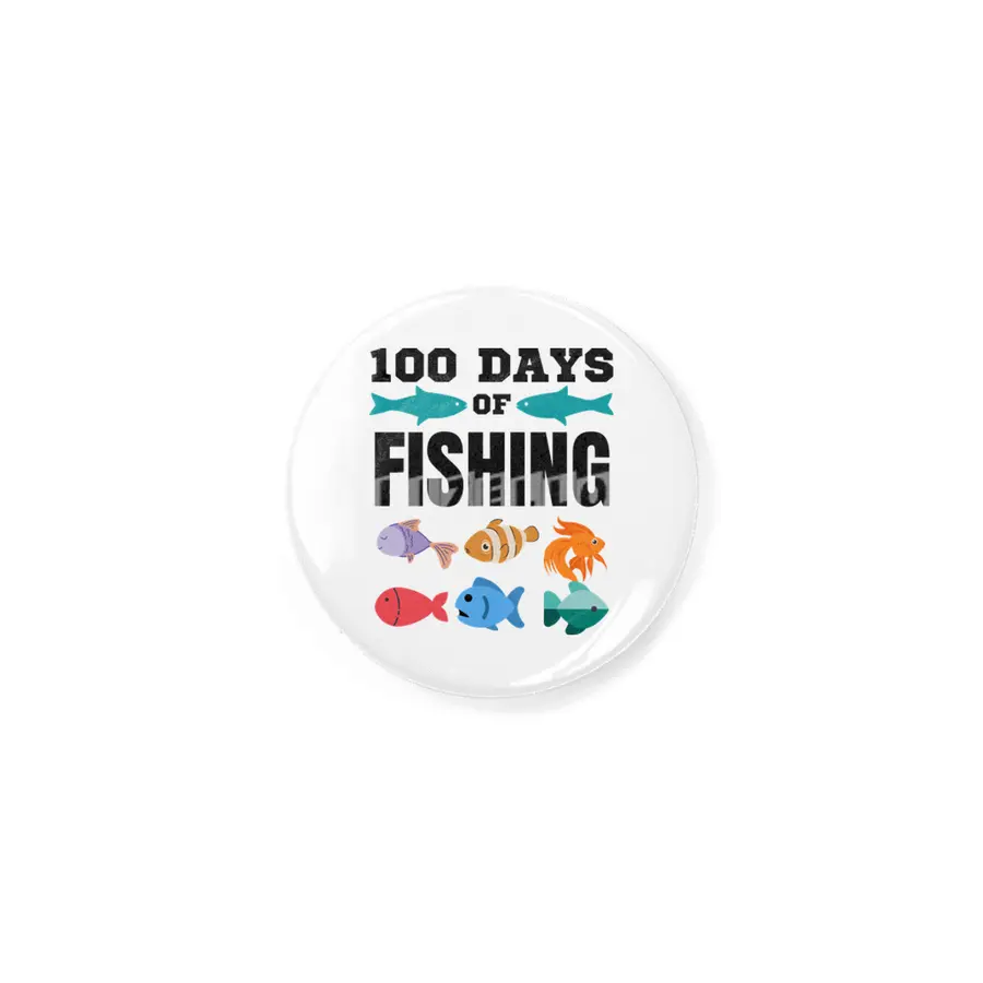 100 Days Of Fishing Rozet