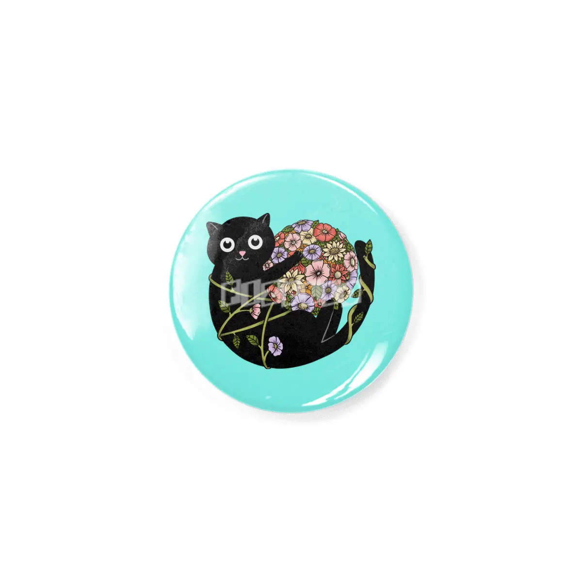 Cat flowers ball Rozet