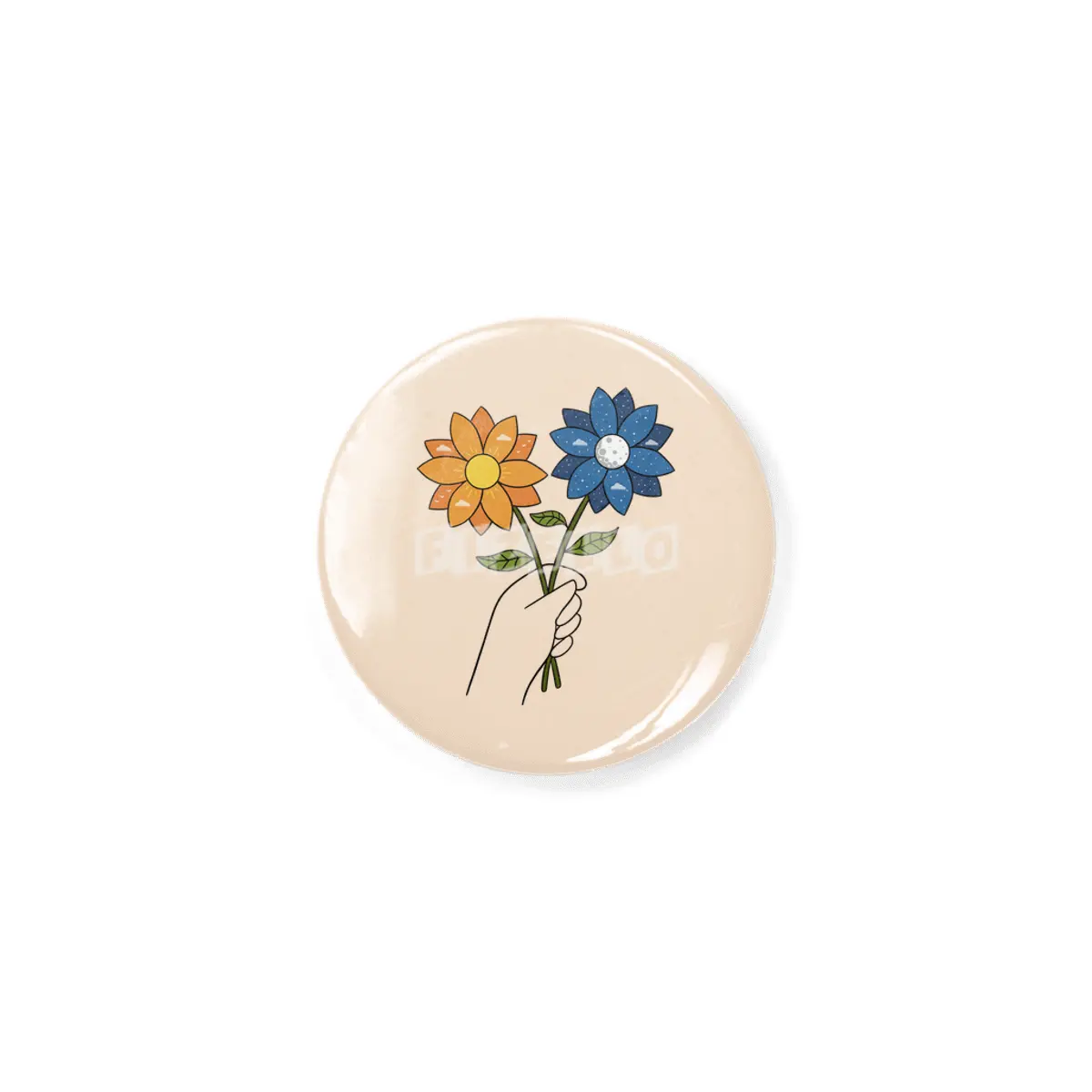 Flowers day and night Rozet