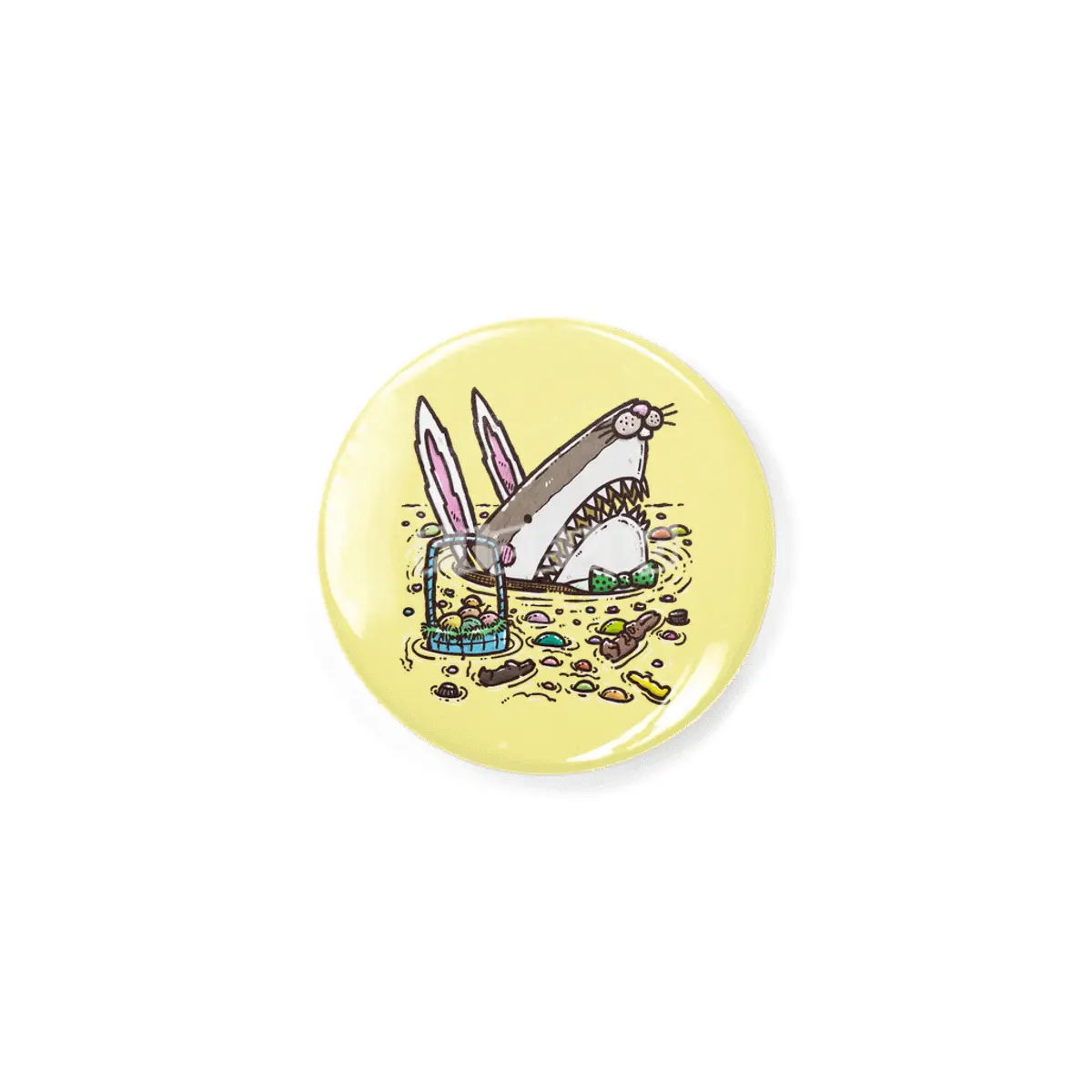 The Easter Bunny Shark II Rozet