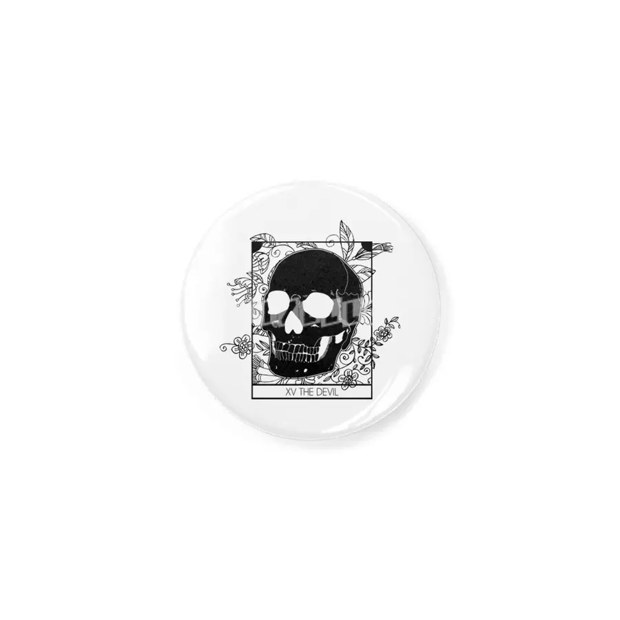 Tarot Death Wicca Skull Witch Magicka Rozet