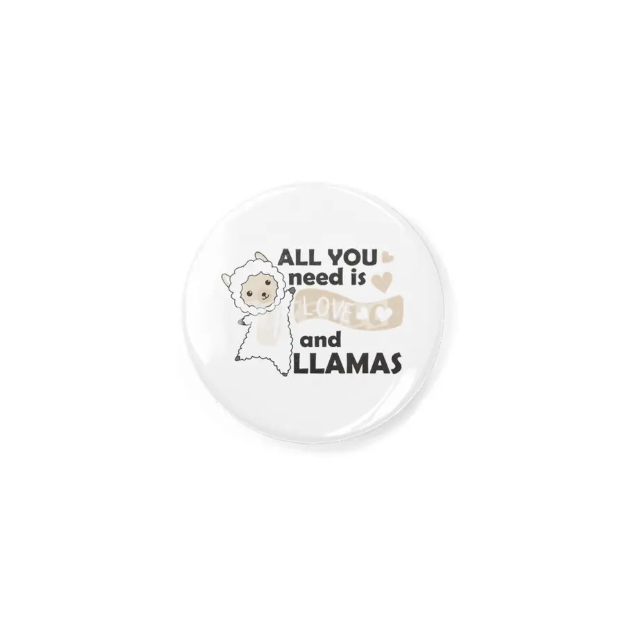 All You Need Is Love And Llama's Sweet Llama Heart Rozet