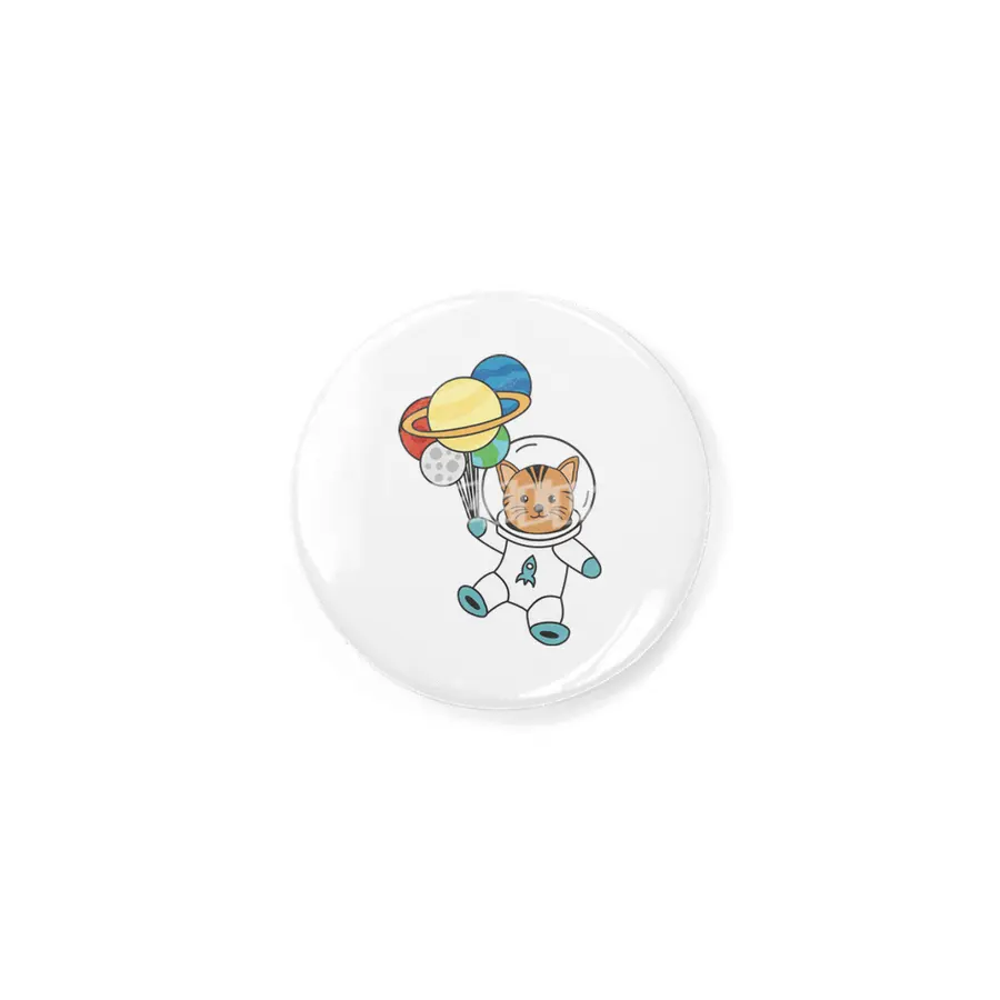 Astronaut Cat Planet Earth Mars Kitten Rozet