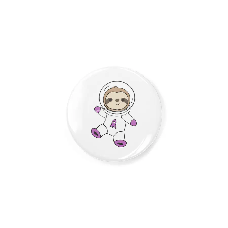 Astronaut Sloth Planet Earth Mars Space Rozet