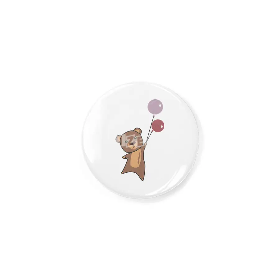 Bear Flies Up With Balloons Cute Animals Rozet