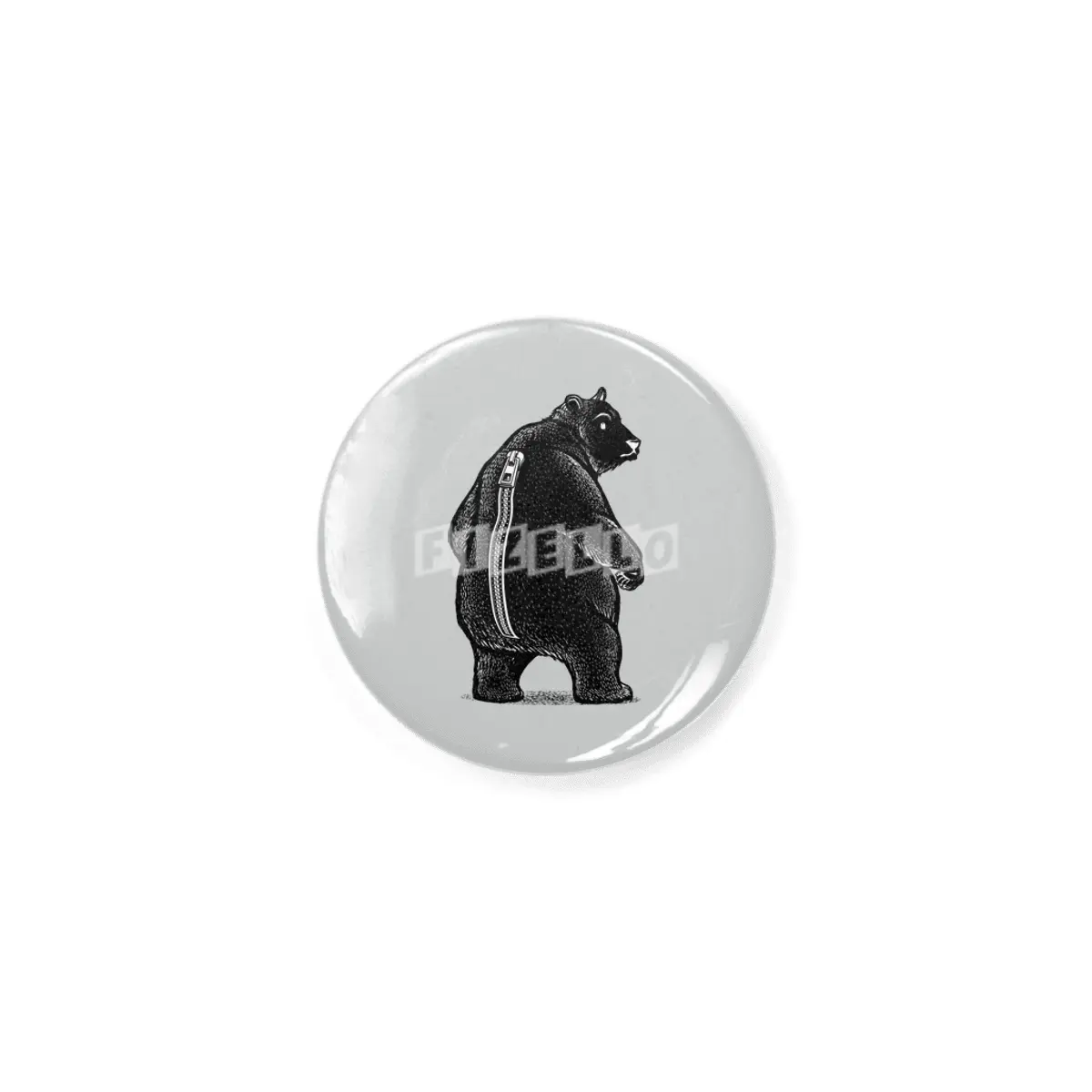 Zipper Bear Disguise Rozet