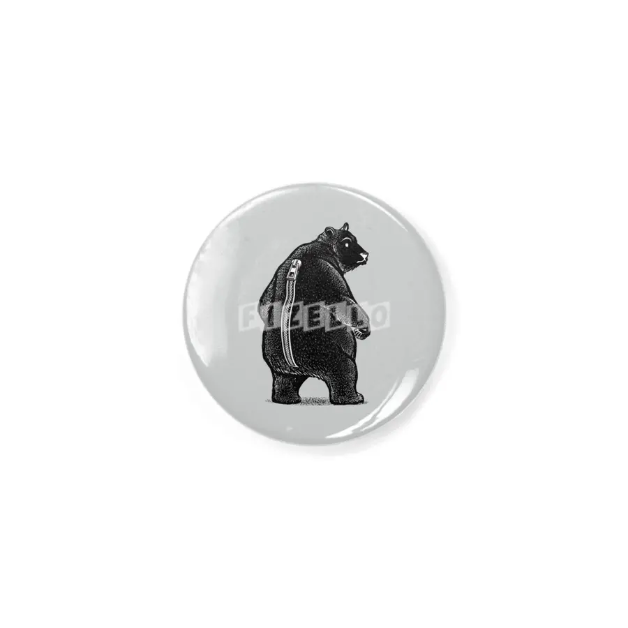 Zipper Bear Disguise Rozet