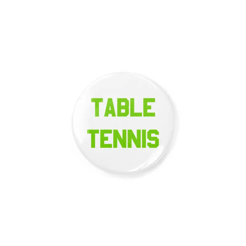 Table Tennis Rozet