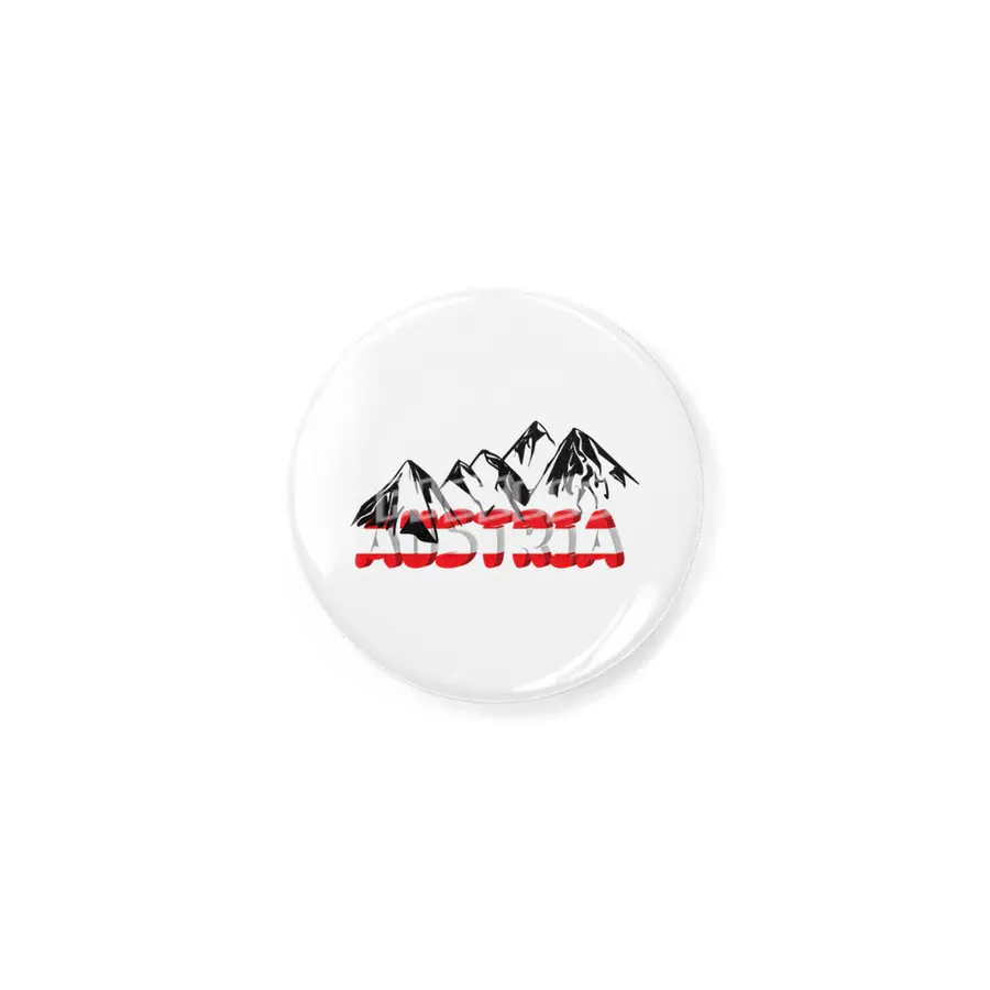Austria Holiday Climbing Alps Mountains Gift Rozet