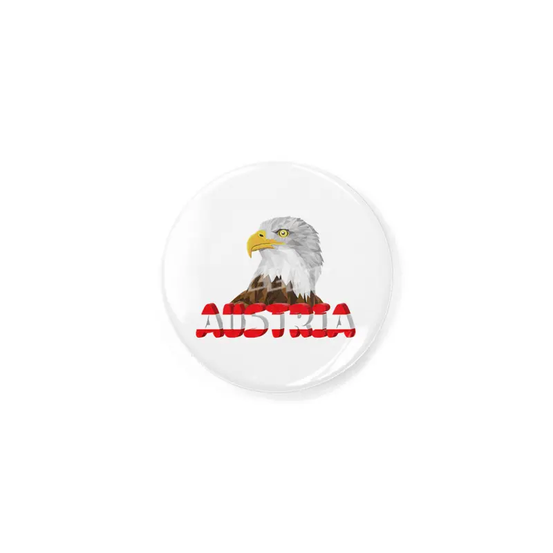 Austria Holiday Eagle Alps Mountains Gift Rozet