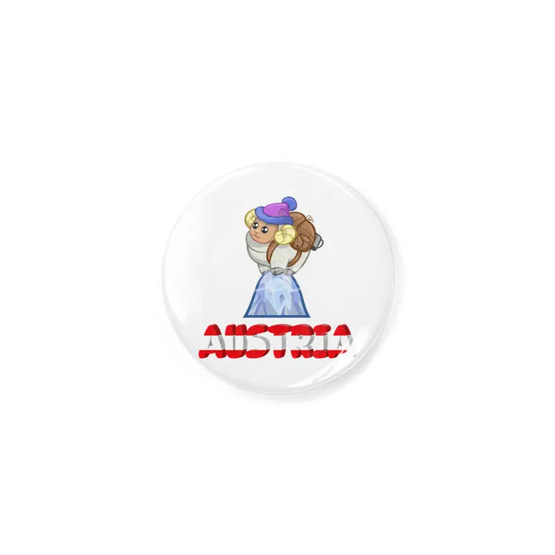 Austria Holiday Eagle Alps Mountains Gift Rozet