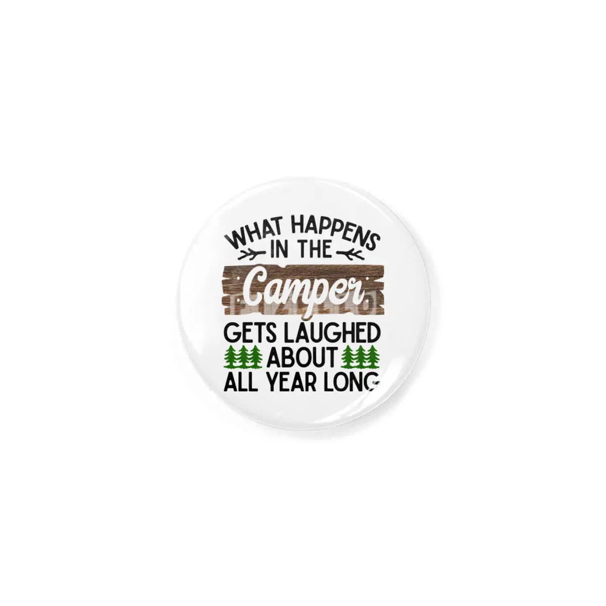 Camping Camper Vacation Motorhome Adventure Gift Rozet