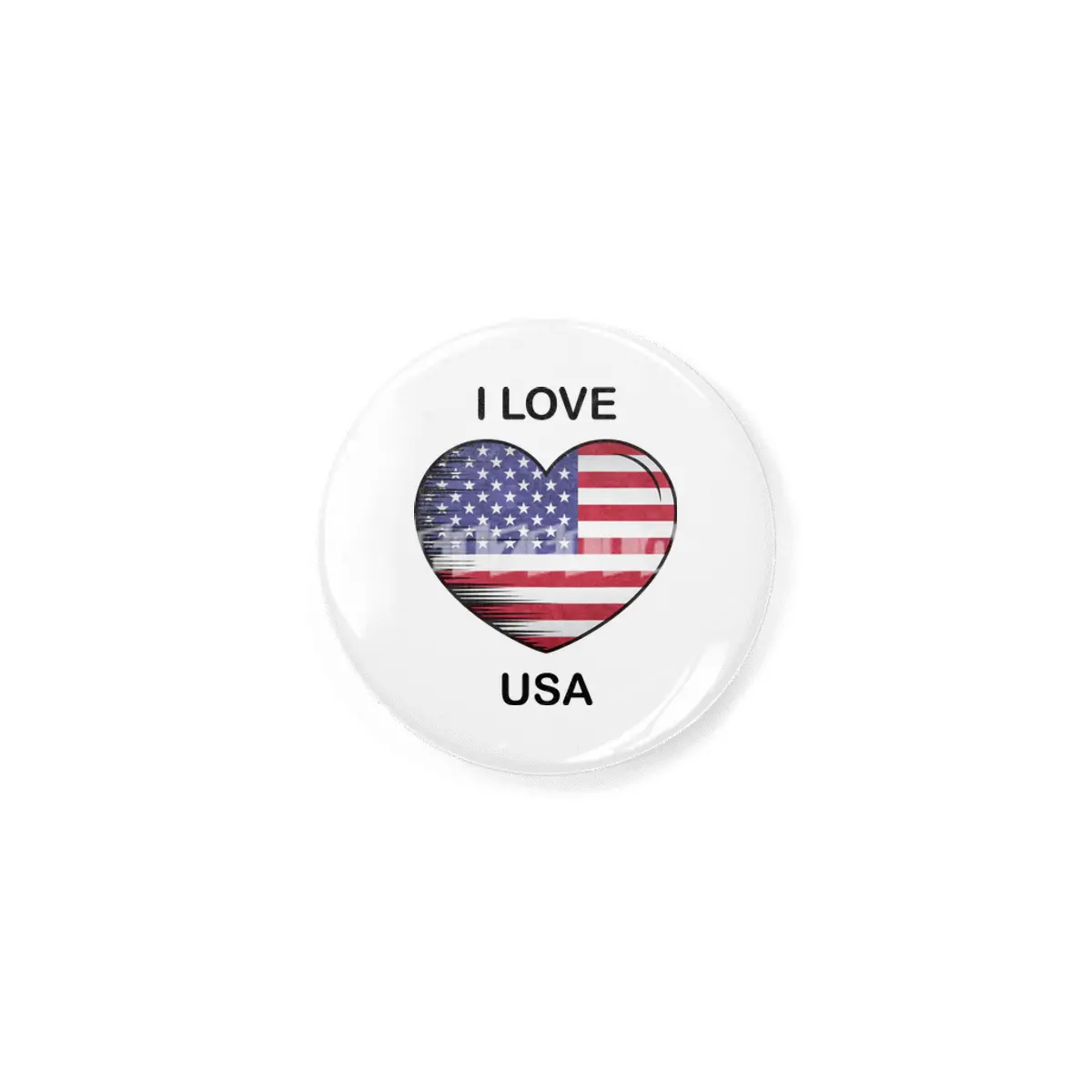 I Love America USA, My Home, My Country Rozet