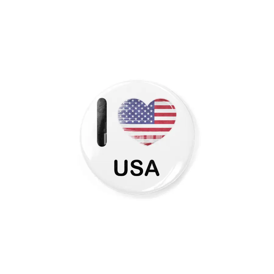 I Love America USA, My Home, My Country Rozet