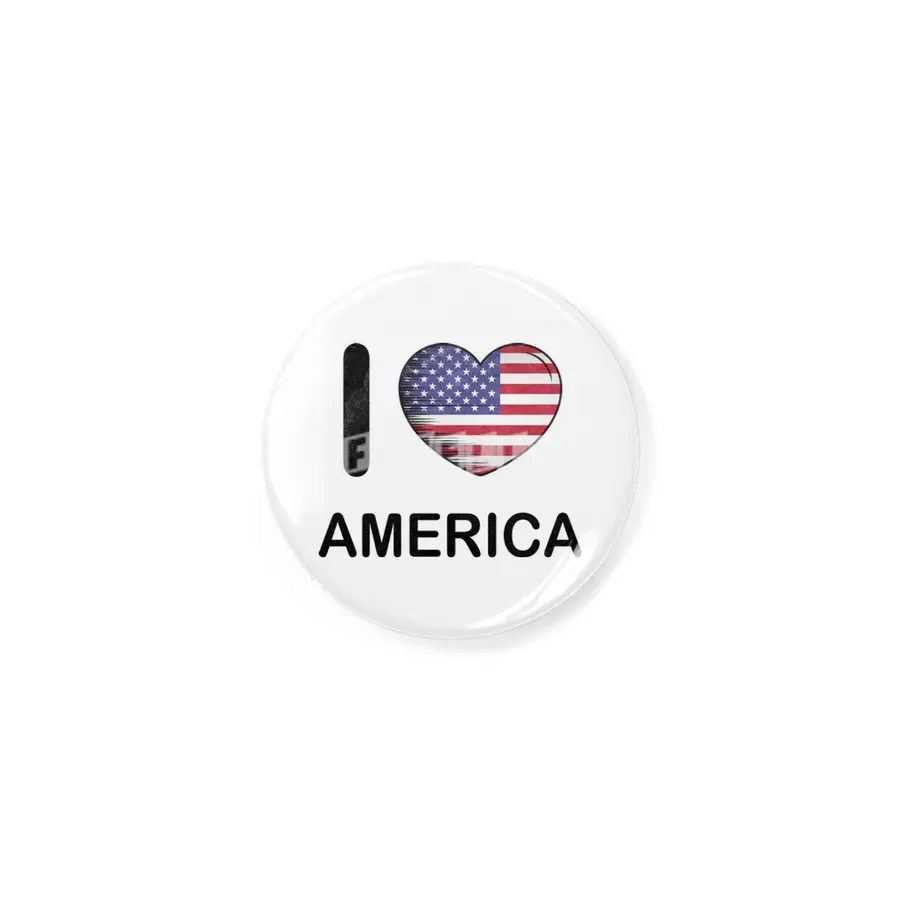 I Love America USA, My Home, My Country Rozet