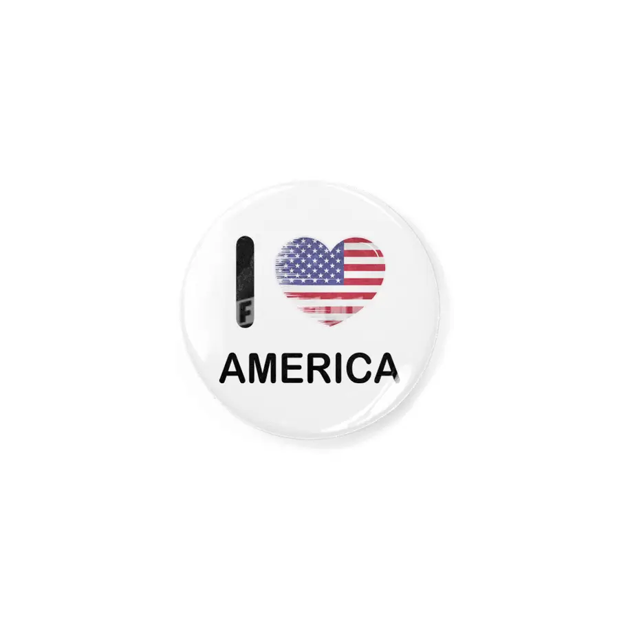 I Love America USA, My Home, My Country Rozet