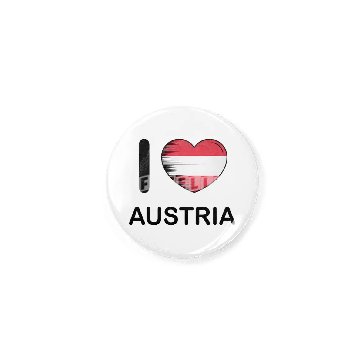I Love Austria, My Homeland, My Country Rozet
