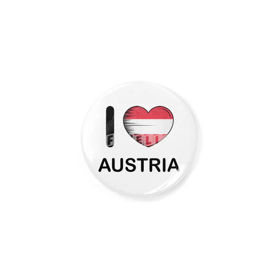 I Love Austria, My Homeland, My Country Rozet