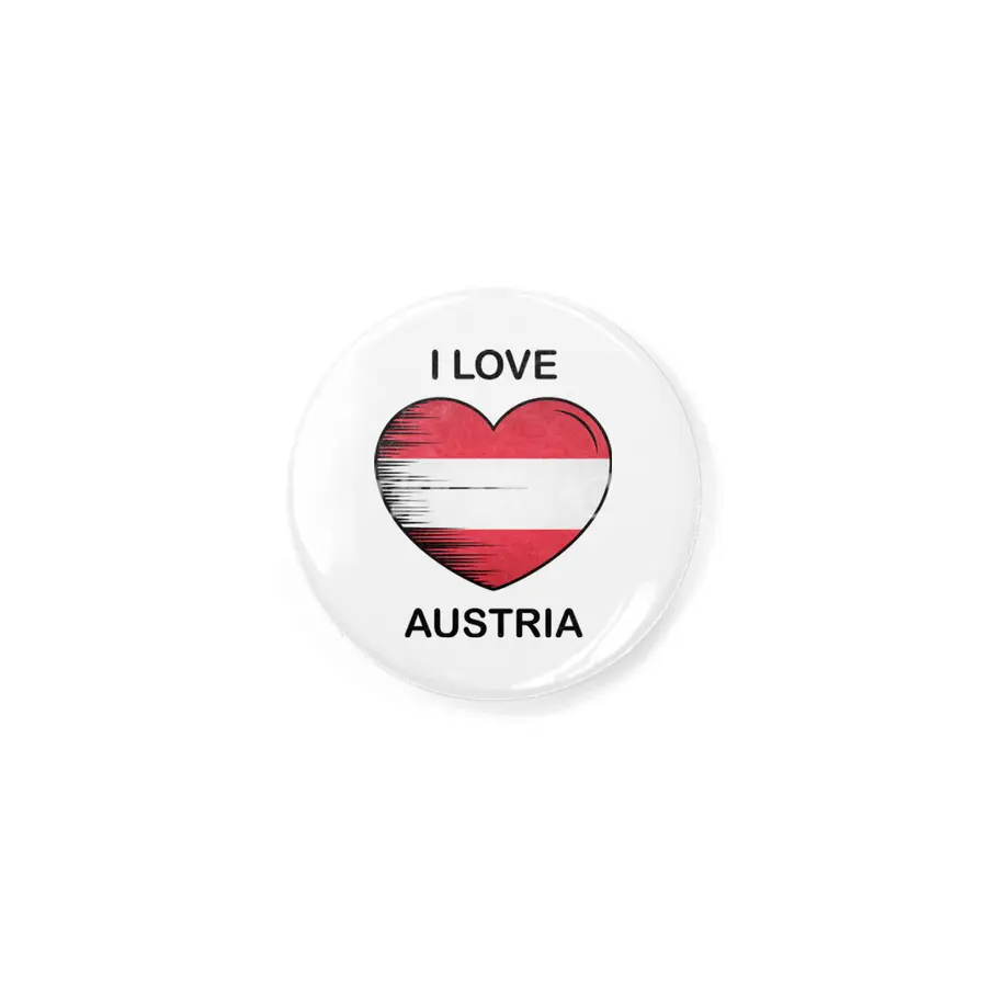 I Love Austria, My Homeland, My Country Rozet