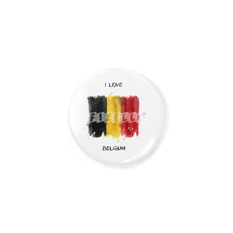 I Love Belgium, My Home, My Country Rozet