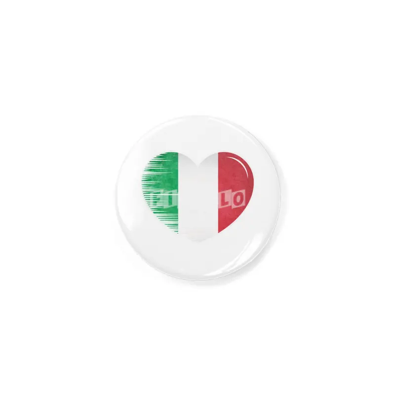 I Love Italy, My Home, My Country Rozet