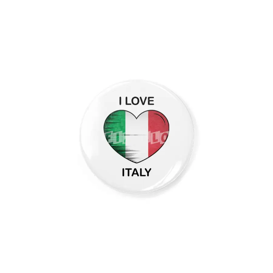 I Love Italy, My Home, My Country Rozet