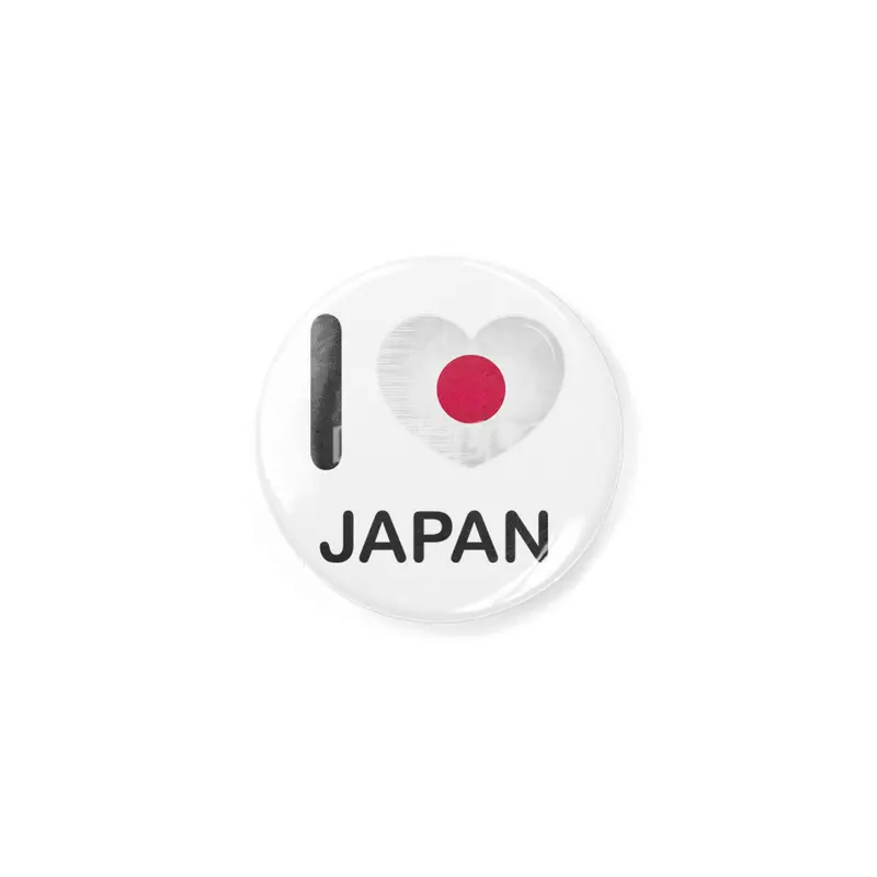 I Love Japan, My Home, My Country Rozet