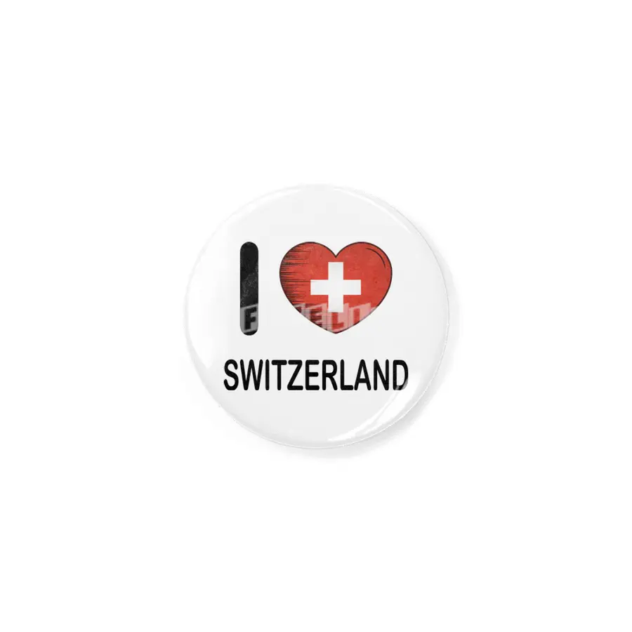 I Love Switzerland, My Home, My Country Rozet