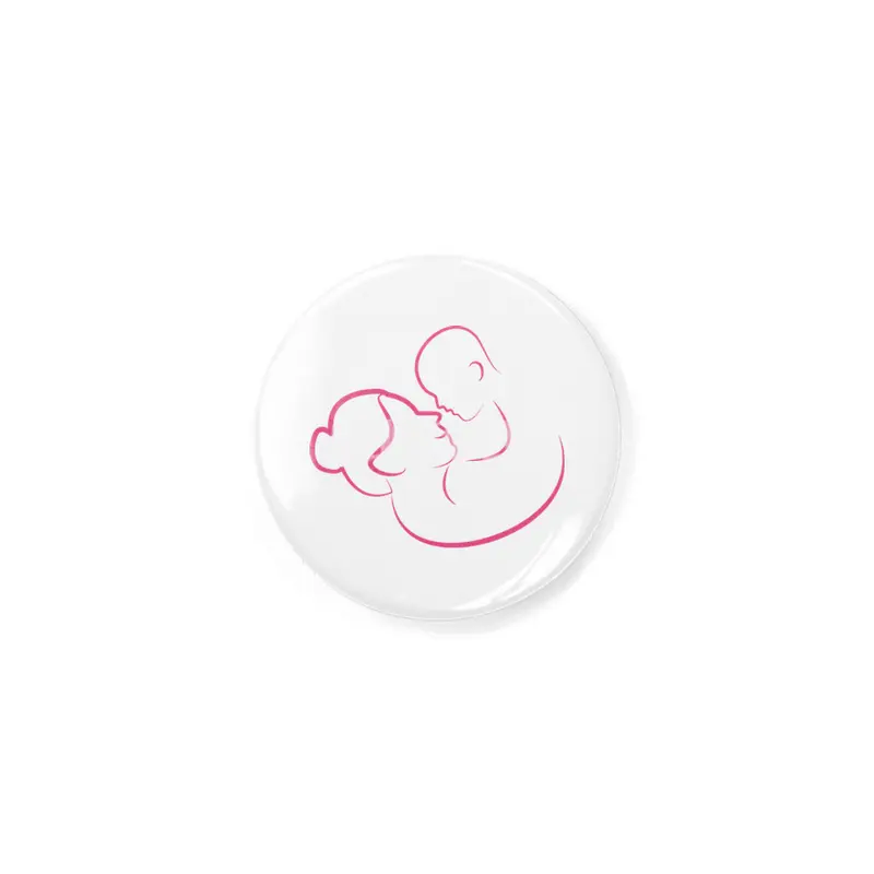 Gift For Pregnant Women. Baby Boy Young Mother Rozet