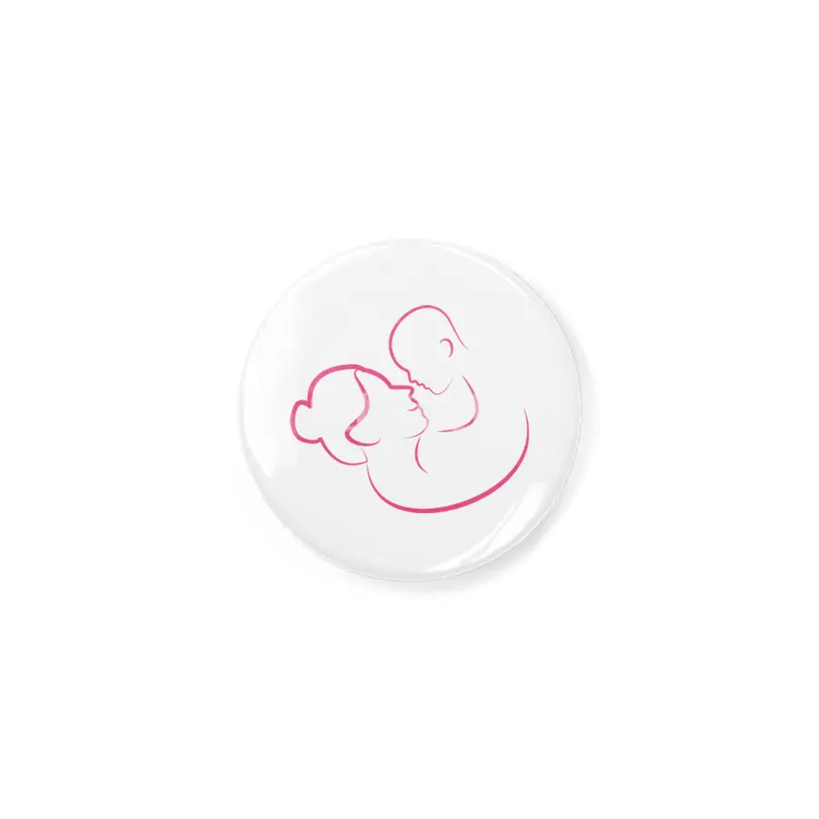 Gift For Pregnant Women. Baby Boy Young Mother Rozet