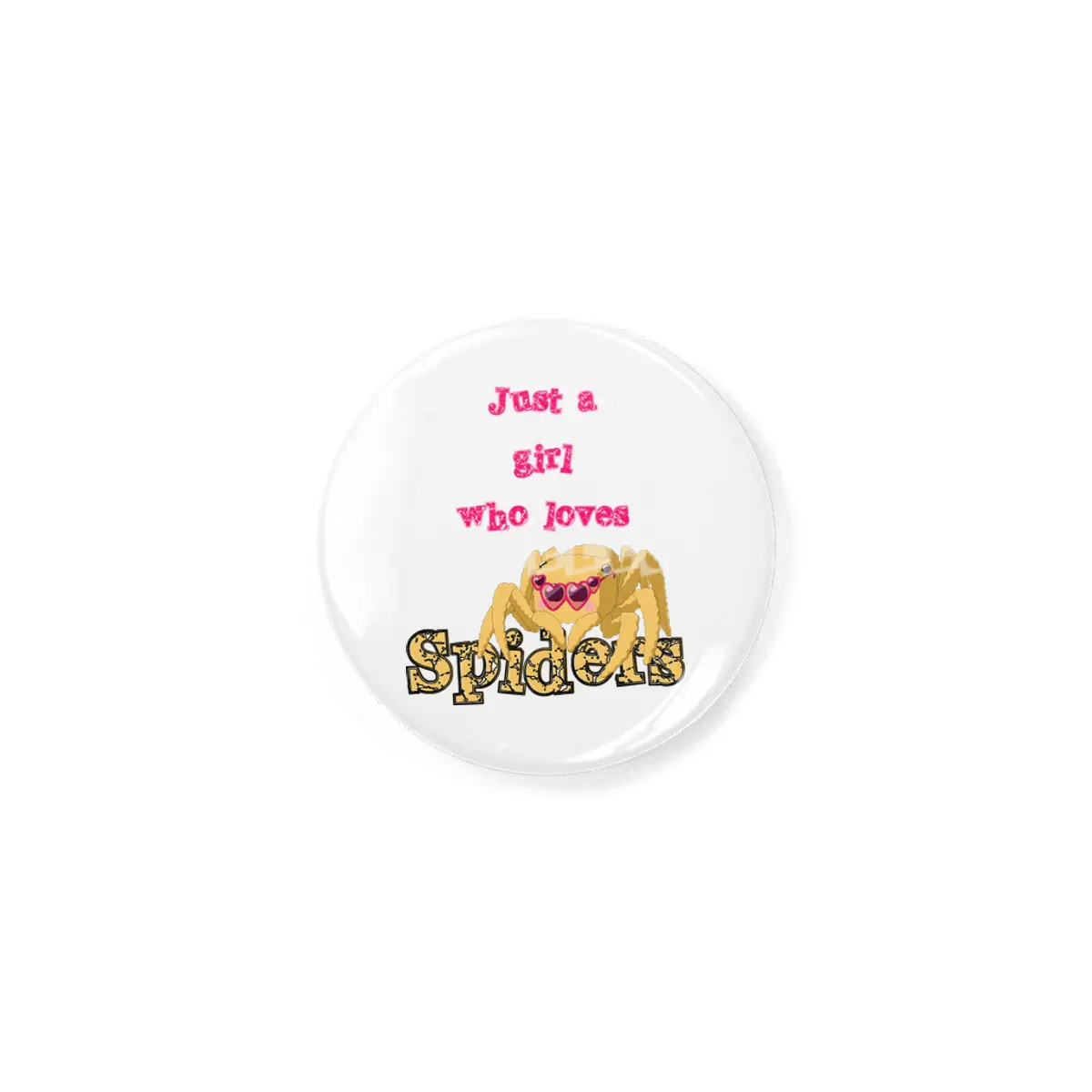 Girl Loves Spiders! Tarantula Gift For Women Rozet